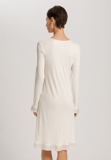 Claire Tencel™ And Cotton Nightgown | Misty White 74768-2123